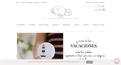 Desktop Screenshot of latortuguitablanca.com