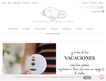 Tablet Screenshot of latortuguitablanca.com